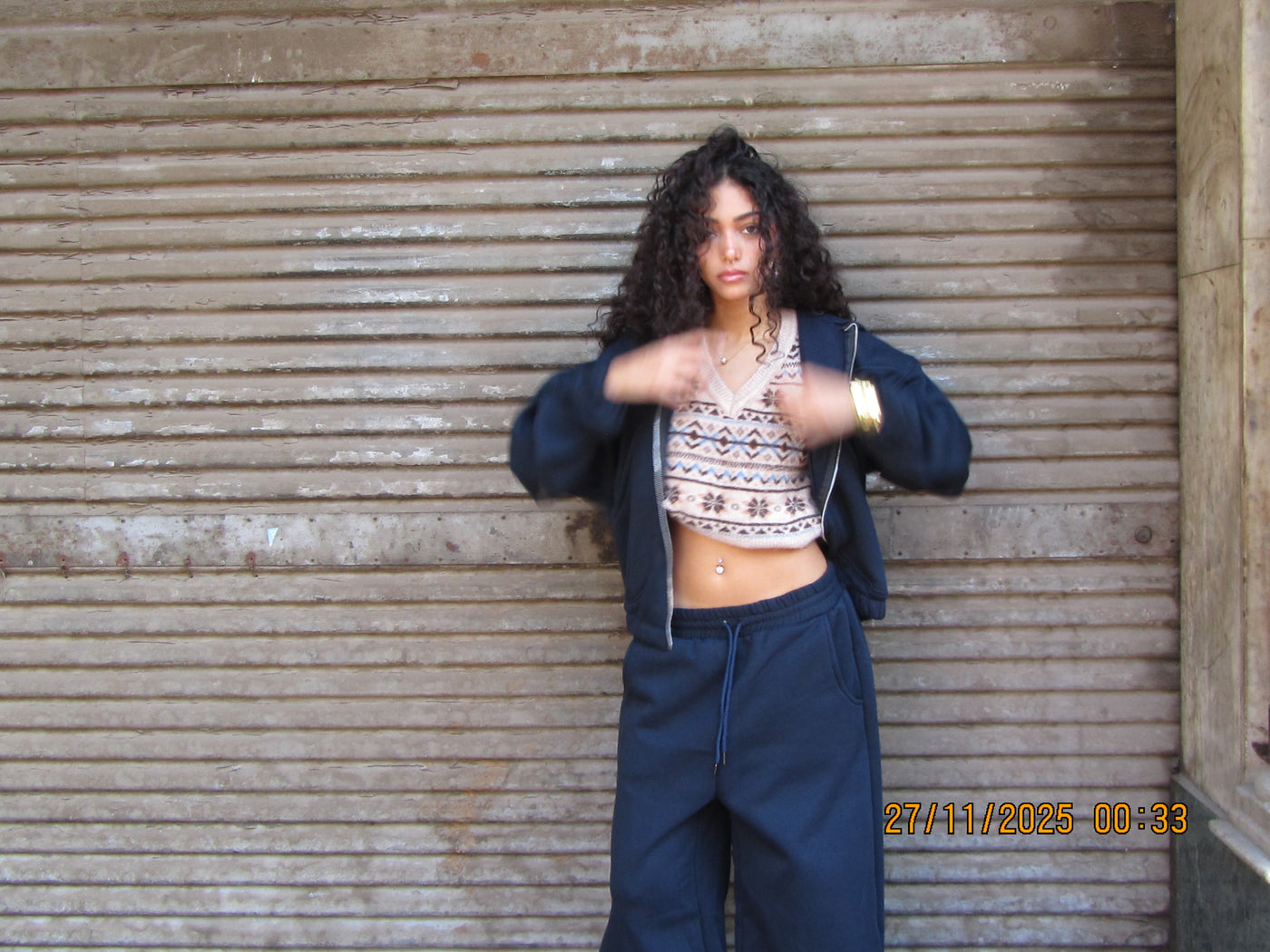 Navy sweatset (jacket)