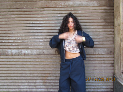 Navy sweatset (jacket)