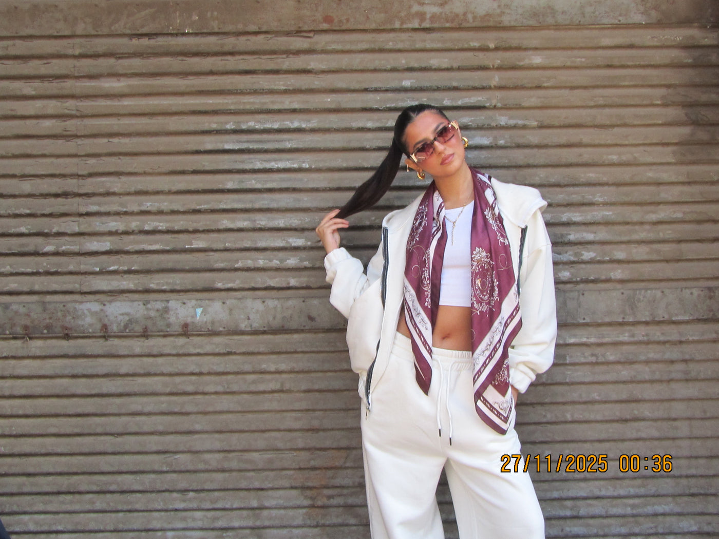 White sweatset (pants)