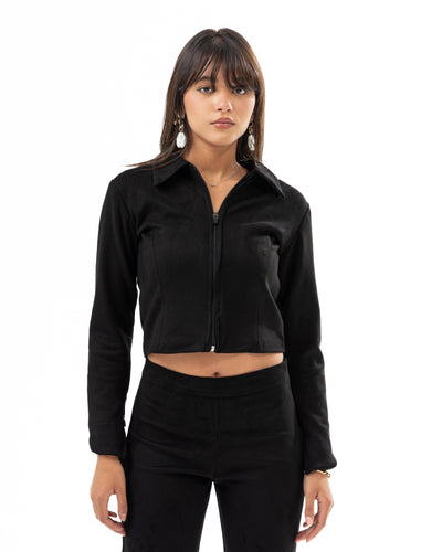 Chill & charm black Jacket